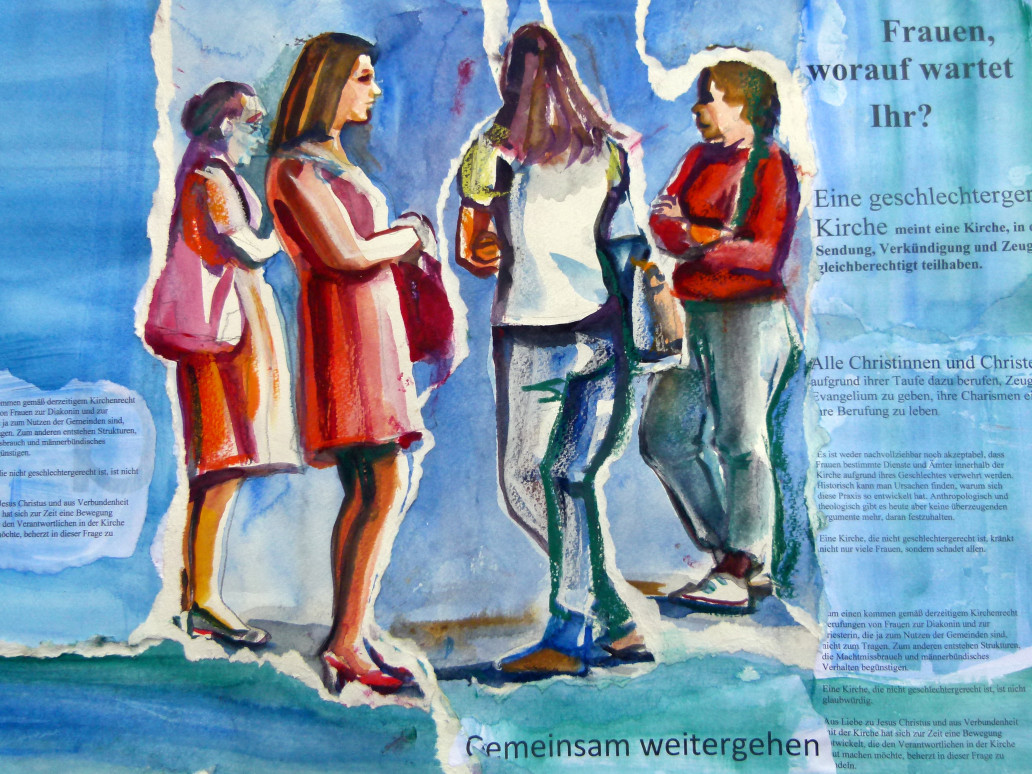 Bilderausstellung mit Gunda Schneider
