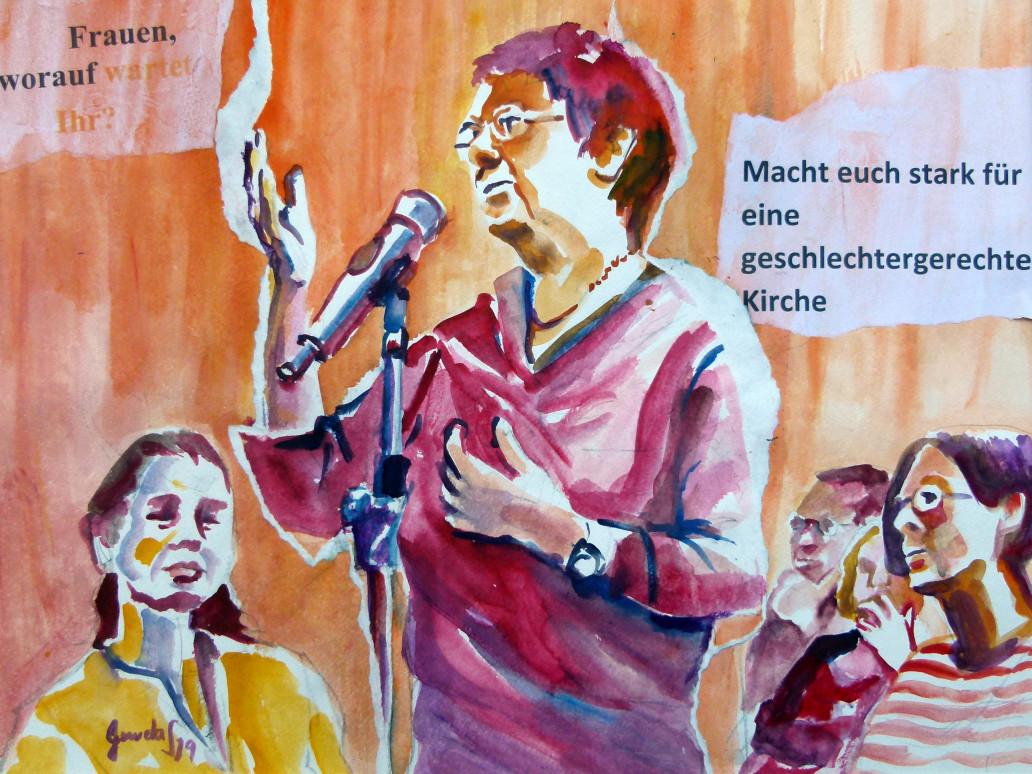 Bilderausstellung mit Gunda Schneider