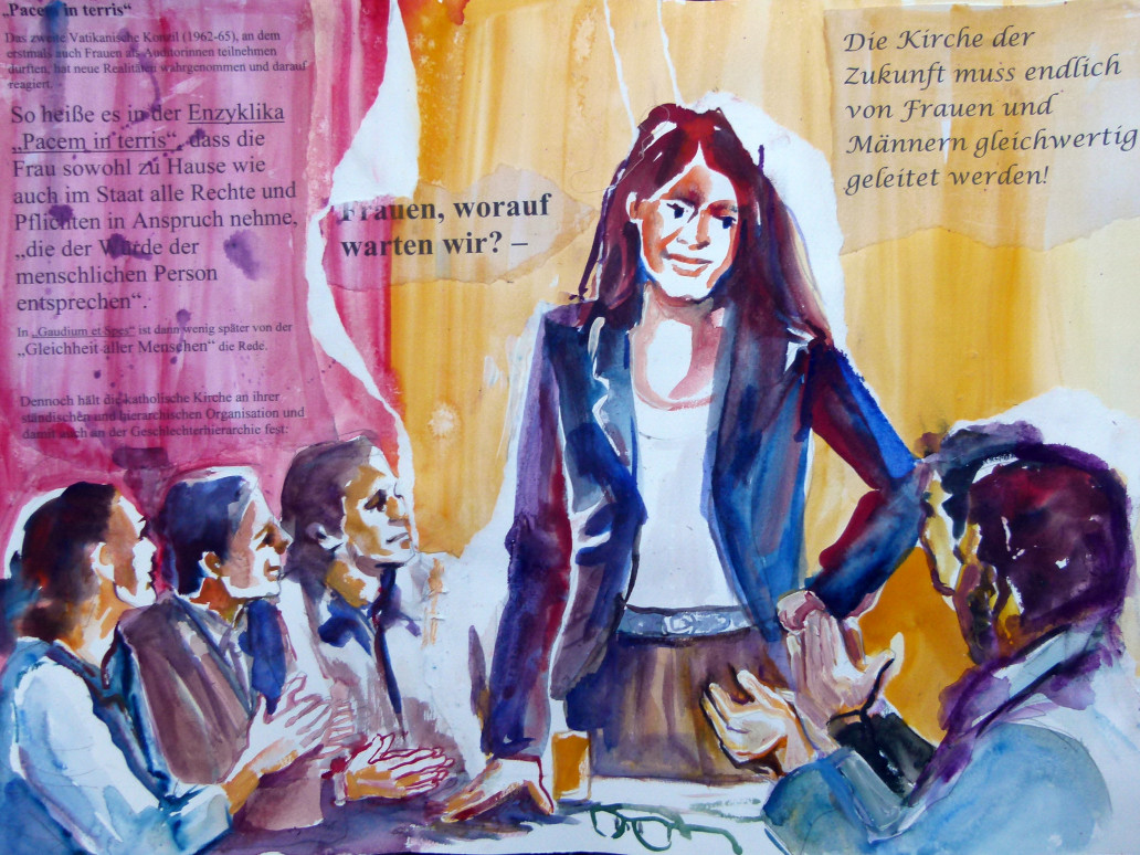 Bilderausstellung mit Gunda Schneider