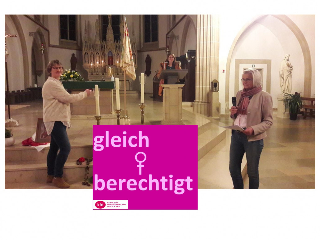 kfd fordern 'gleich und berechtigt'
