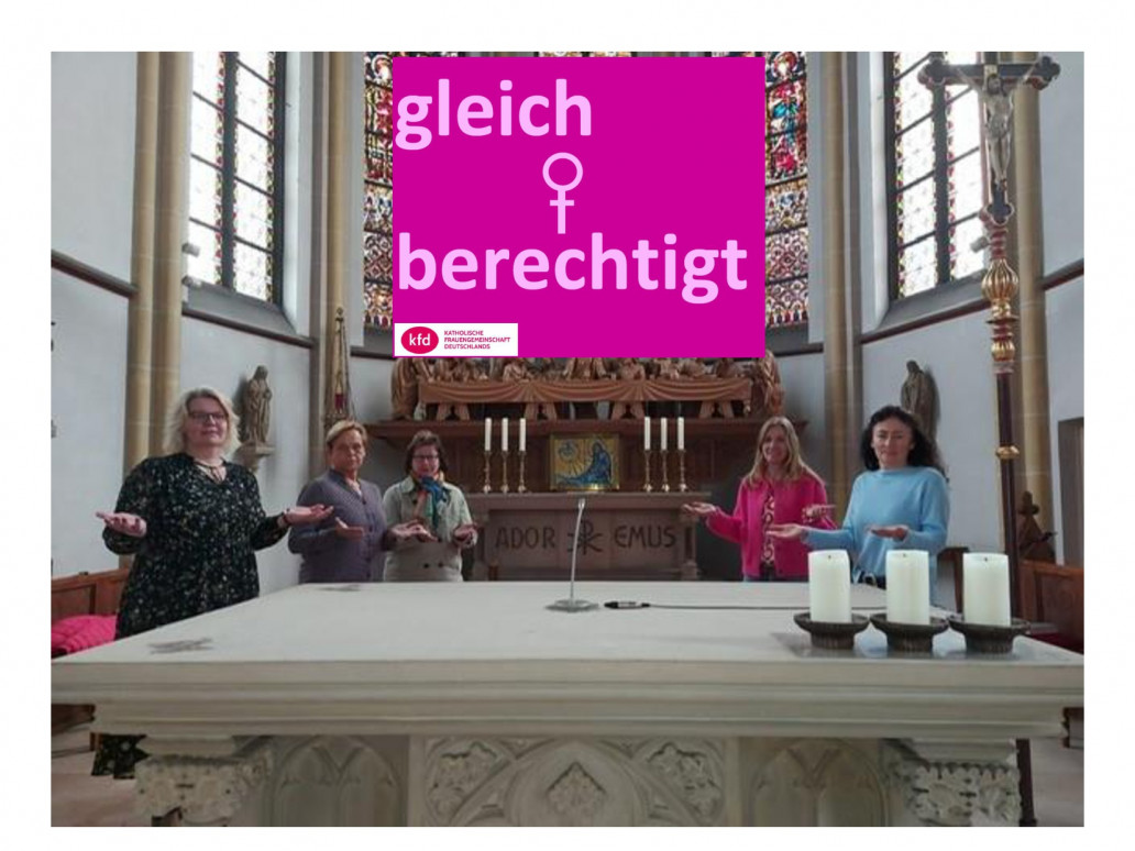 kfd fordern 'gleich und berechtigt'