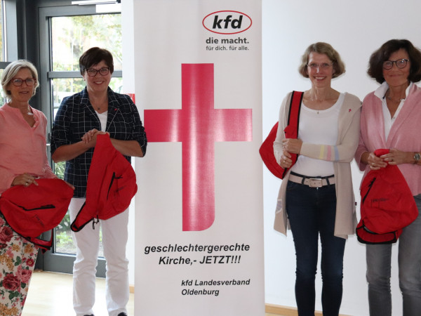 v.li: IlseNemann-Brak; Christa feldhaus; Andrea Wolking, Ursula Haskamp