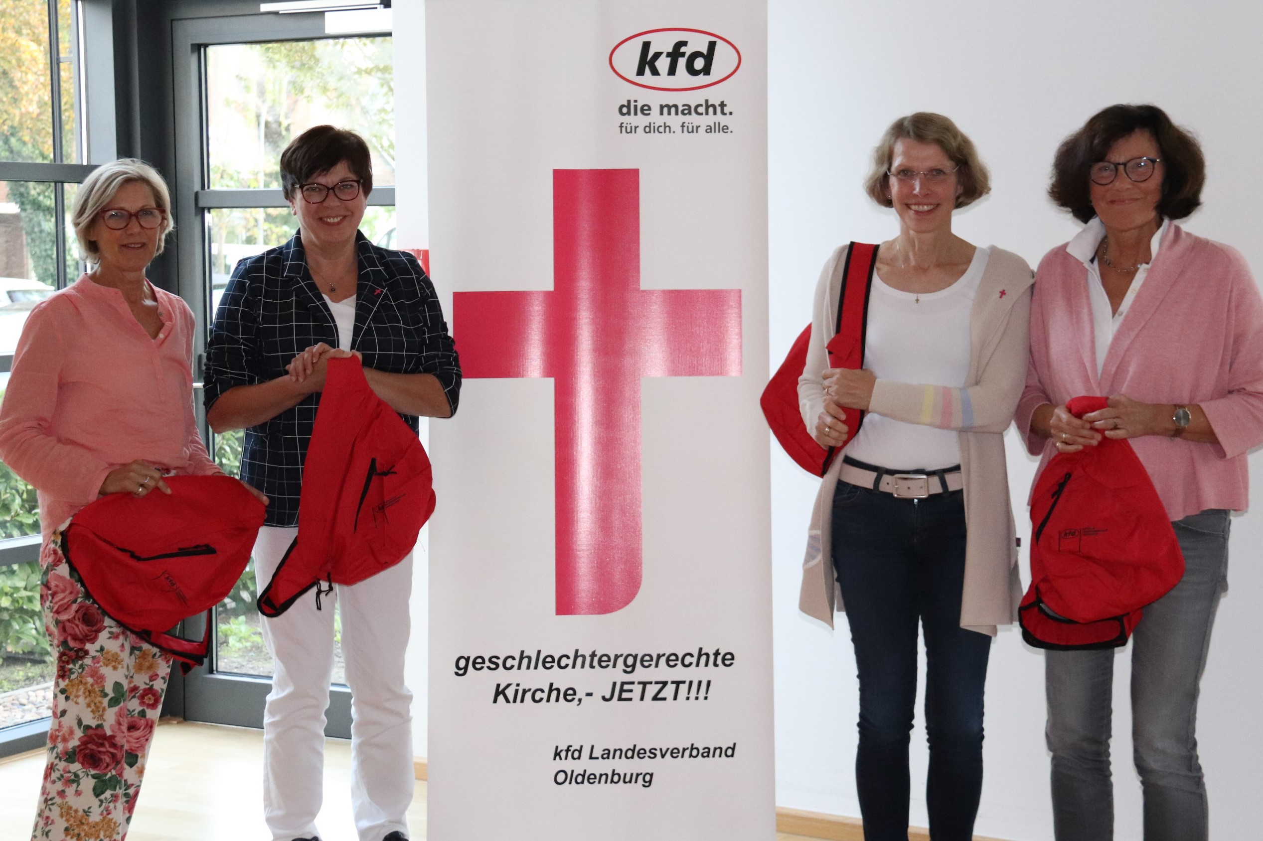v.li: IlseNemann-Brak; Christa feldhaus; Andrea Wolking, Ursula Haskamp