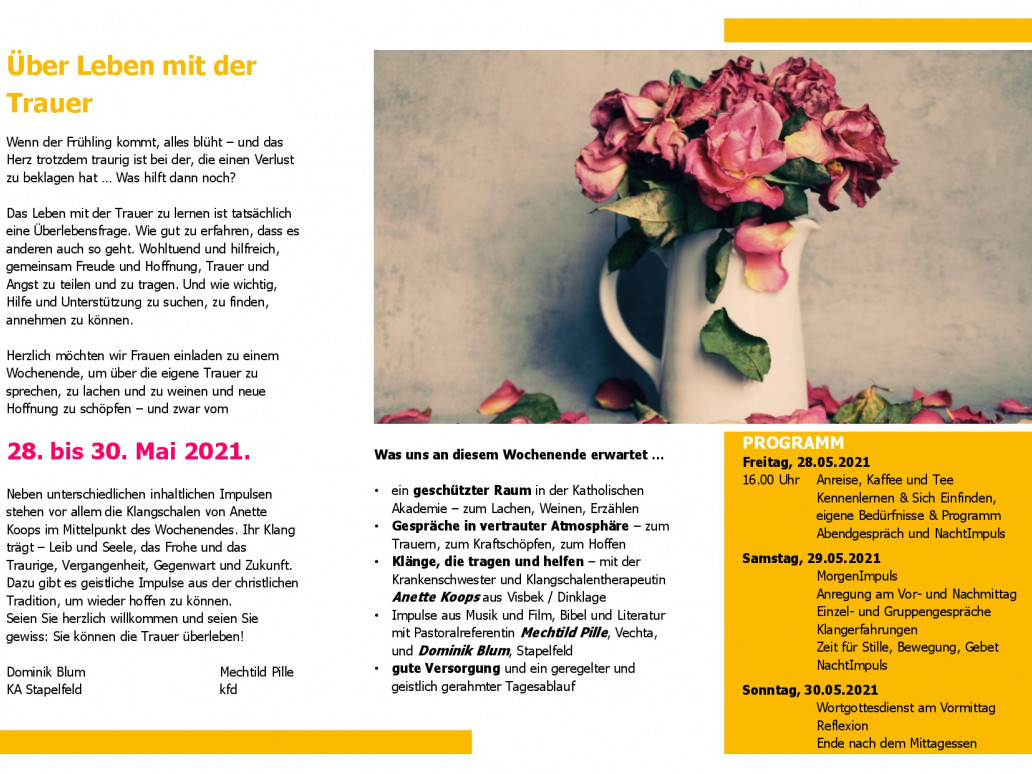 Leben mit der Trauer